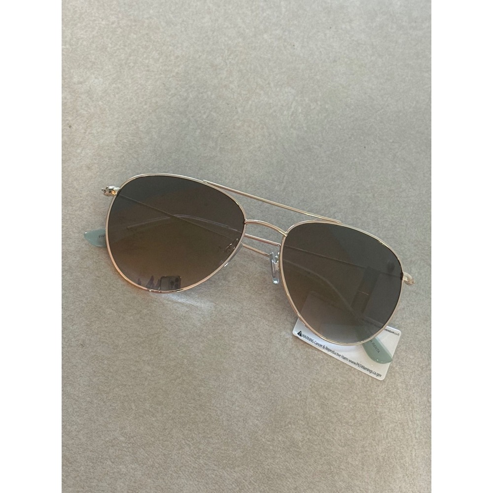 Oscar de la Renta Oscar 3110 Pilot Sunglasses Gold Retro 100% UV/UVB Unisex - Picture 6 of 11